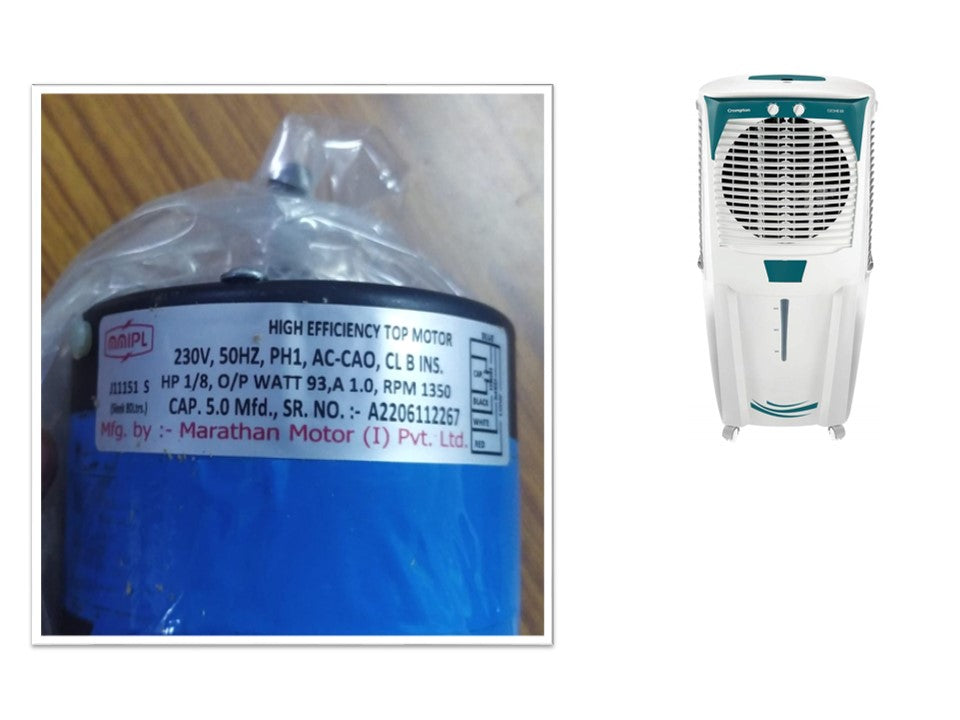 Crompton greaves cooler fan best sale motor price