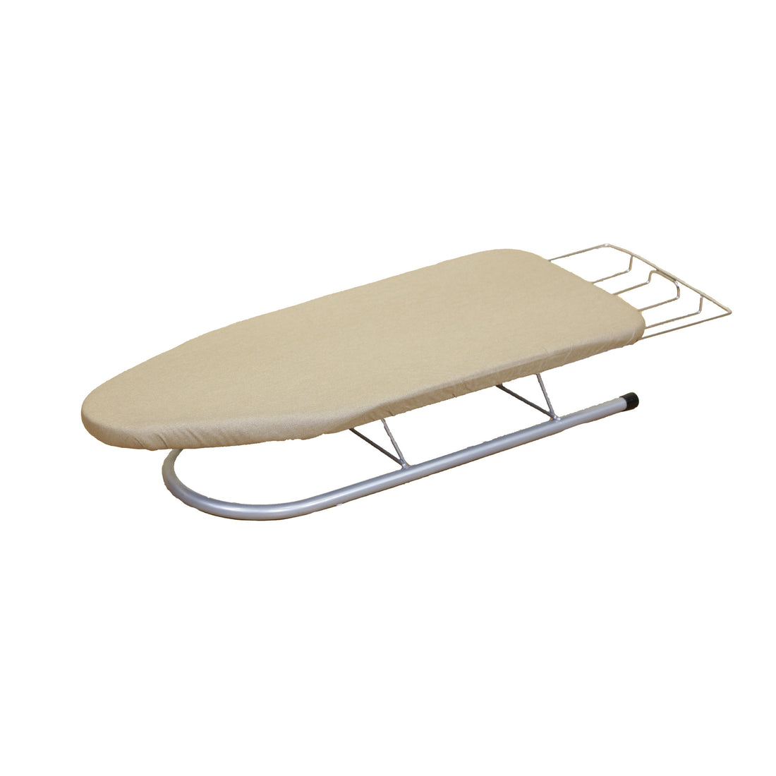 HAVAI Tabletop Ironing Board with Iron Rest- Grey, 76x29 cm Surface - Wall Mountable, Iron Rest with Silicon Pad, Heat-Resistant &amp; Space-Saving Iron Table for Ironing Clothes