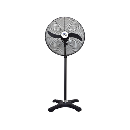 Havai BLDC Pedestal Fan 20 Inch, 50% Savings On Electricity, High Velocity, Heavy Duty Metal For Industrial, Commercial And Residential Use, Assembly Included , Black