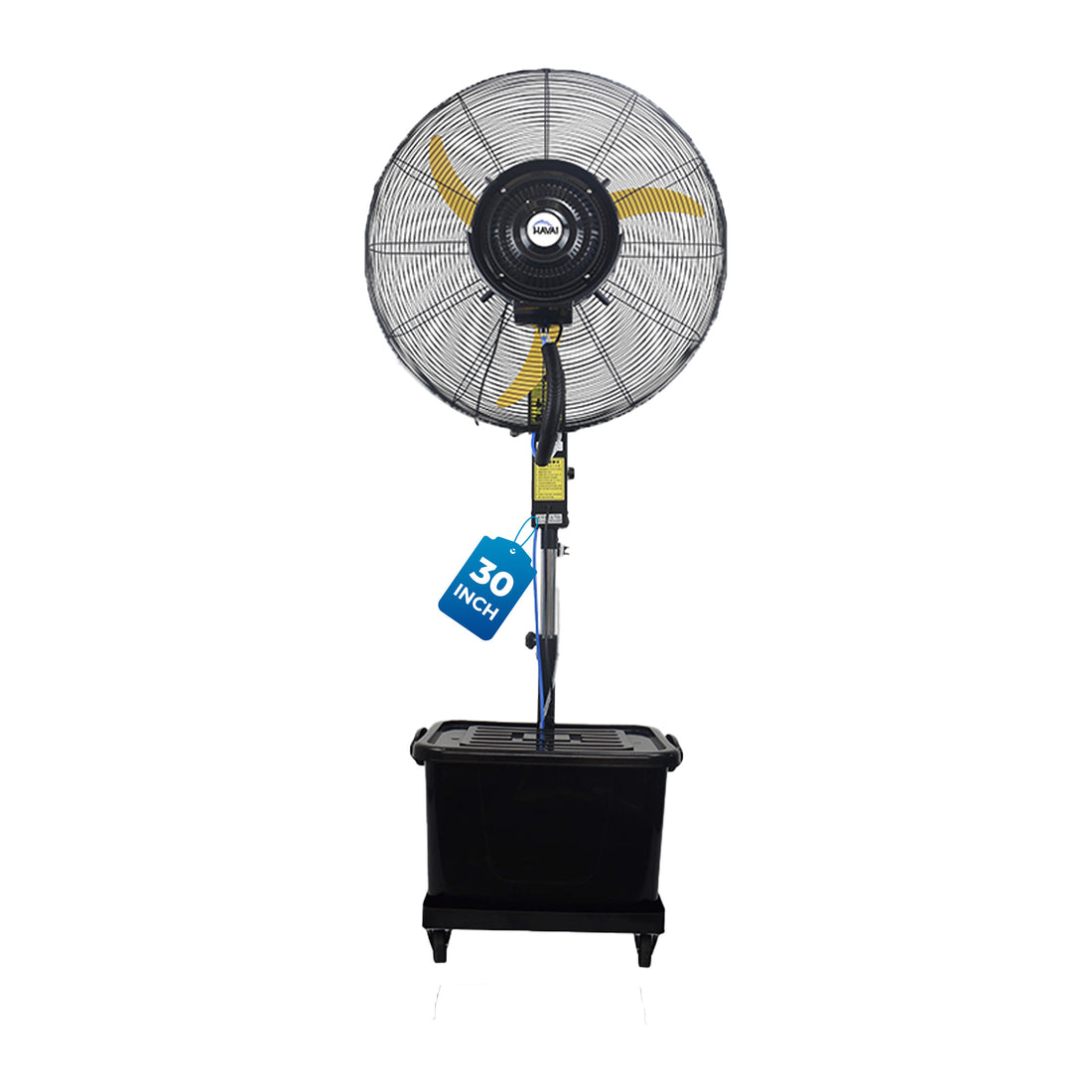 HAVAI BLDC Mist Fan 30 inch with Adjustable Rod, 41 Litre Tank, Assembly Included