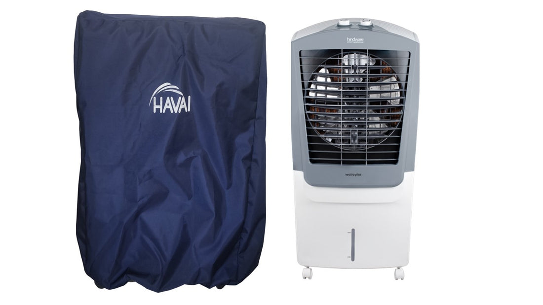 HAVAI Premium Cooler Cover for HINDWARE VECTRA PLUS 100Litre Desert Cooler Water Resistant.Cover Size(LXBXH) cm: 63.9x44.7x128