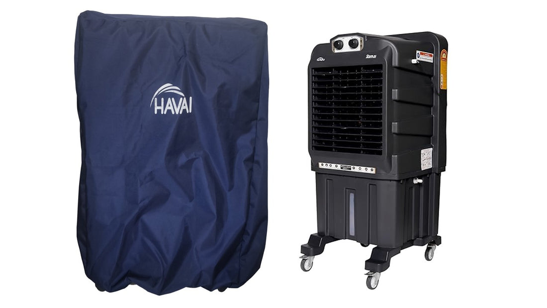 HAVAI Premium Cover for Thunder 85 Desert Cooler 100% Waterproof Cover Size(LXBXH) cm:63 X 46 X 110