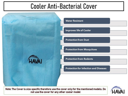 HAVAI Anti Bacterial Cover for V-Guard AIROTRON W50WT  Window Cooler Water Resistant.Cover Size(LXBXH) cm: 64.5 x 56.1 x 61.5