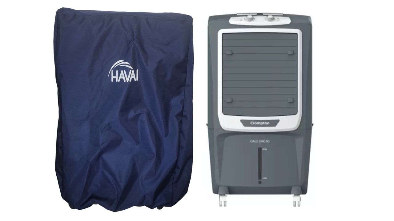 HAVAI Premium Cooler Cover for Crompton  Gale Dac 60 Litre Desert  Cooler Water Resistant.Cover Size(LXBXH) cm: ‎42 x 62 x 111.5