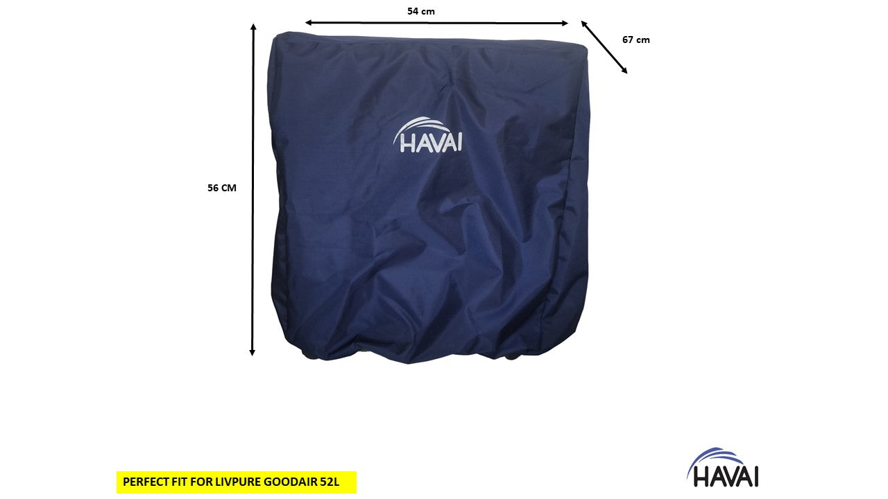 HAVAI Premium Cover for LIVPURE GOODAIR 52L Window Cooler 100% Waterproof Cover Size(LXBXH) cm: 54 x 67 x 56