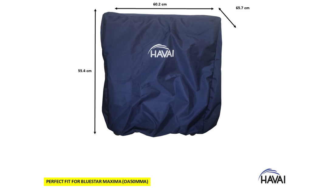 HAVAI Premium Cover for BLUESTAR MAXIMA (OA50MMA)  Window Cooler 100% Waterproof Cover Size(LXBXH) cm: 60.2 x 65.7 x 55.4