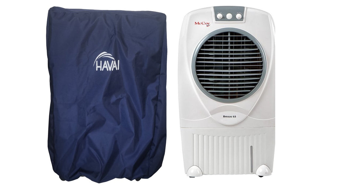 HAVAI Premium Cooler Cover for MCCOY Breeze 45Litre Desert Cooler Water Resistant.Cover Size(LXBXH) cm: 39 x 66.5 x 115
