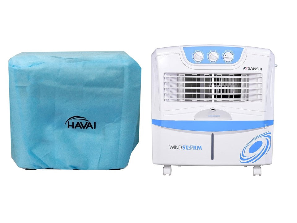HAVAI Anti Bacterial Cover for SANSUI Wind Storm 60L Window Cooler Water Resistant.Cover Size(LXBXH) cm: 51.6 x 70.1 x 65.2