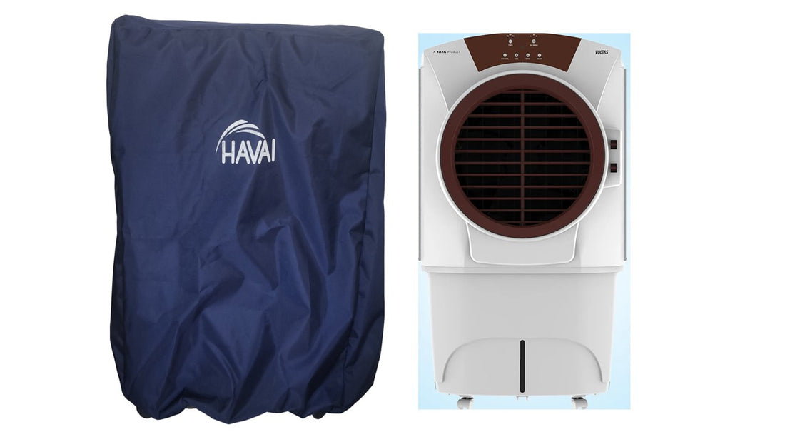 HAVAI Premium Cover for Voltas Grand 52E Litre Desert Cooler 100% Waterproof Cover Size(LXBXH) cm: 47.5 x 70.5 x 103