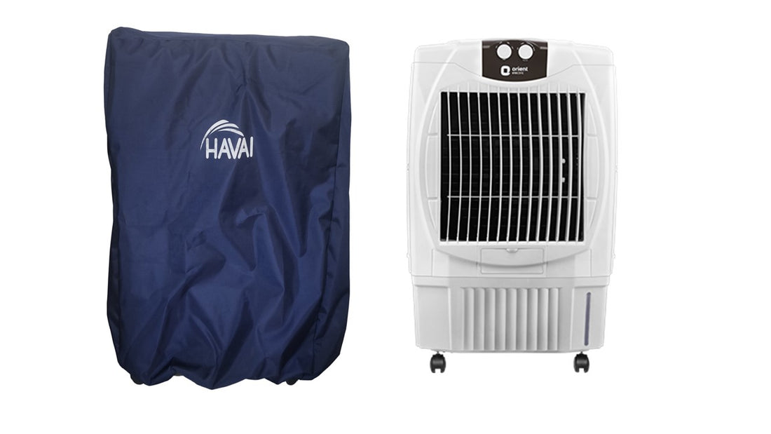 HAVAI Premium Cooler Cover for Orient  Aerochill 51 HC Litre Desert Cooler Water Resistant.Cover Size(LXBXH) cm: 64.5x 50.5 X 102
