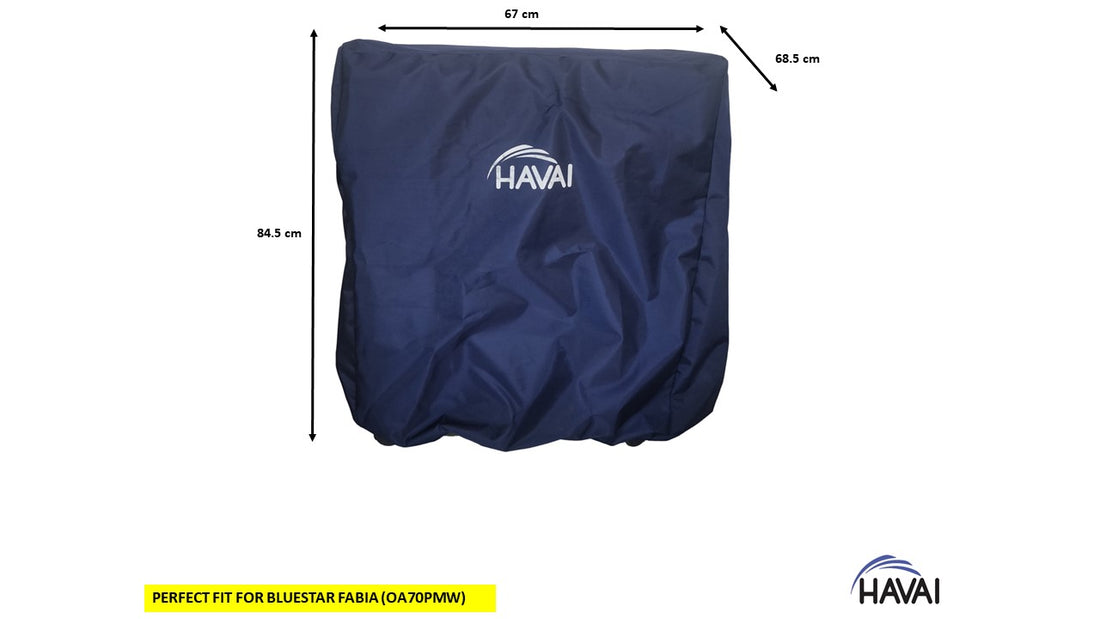 HAVAI Premium Cover for BLUESTAR FABIA (OA54PMW) Window Cooler 100% Waterproof Cover Size(LXBXH) cm: 54 x 64.5 x 56