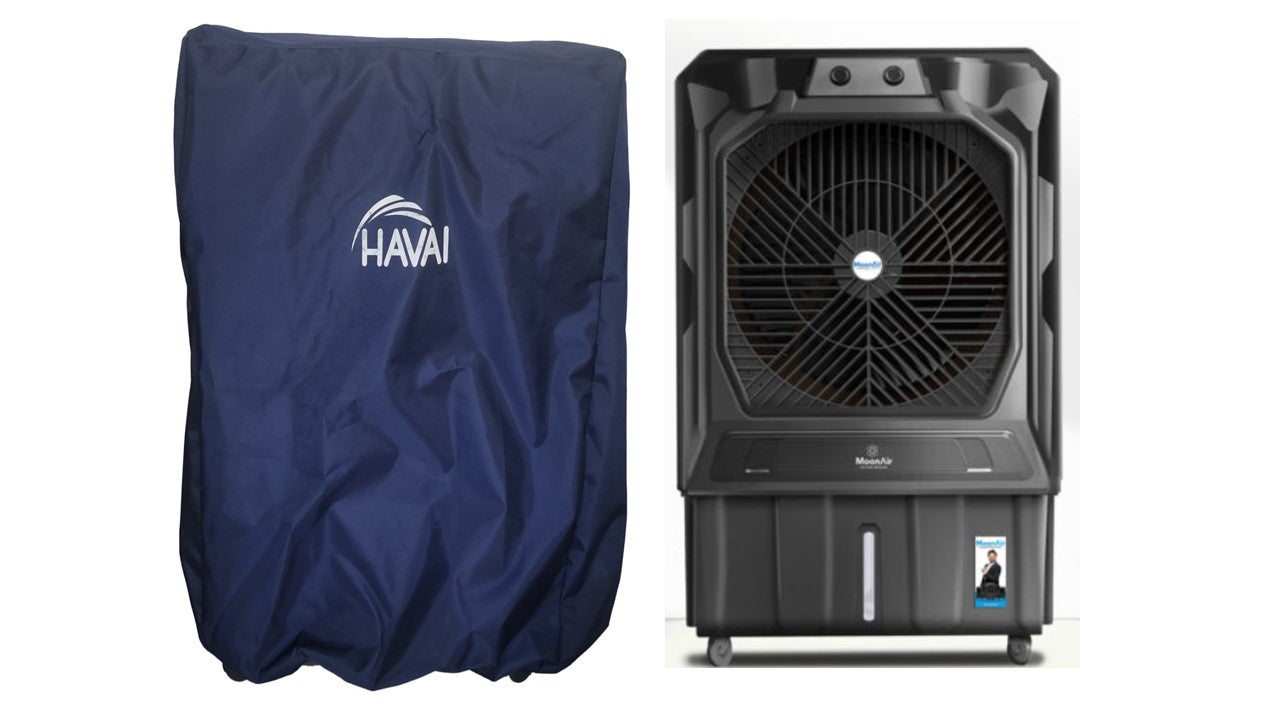 HAVAI Premium Cover for MOONAIR Cyclone 200 L Desert Cooler 100% Waterproof Cover Size(LXBXH) cm: 60 x 45 x 105