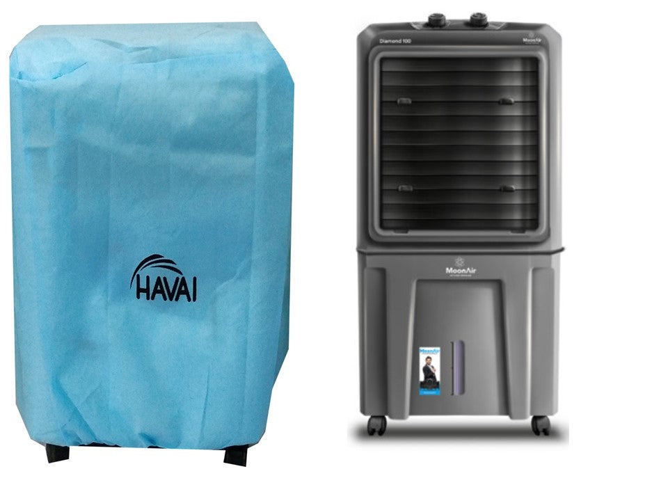 HAVAI Anti Bacterial Cover for MOONAIR Diamond 100 L Desert Cooler Water Resistant.Cover Size(LXBXH) cm: 50.5 x 67.3 x 111.8