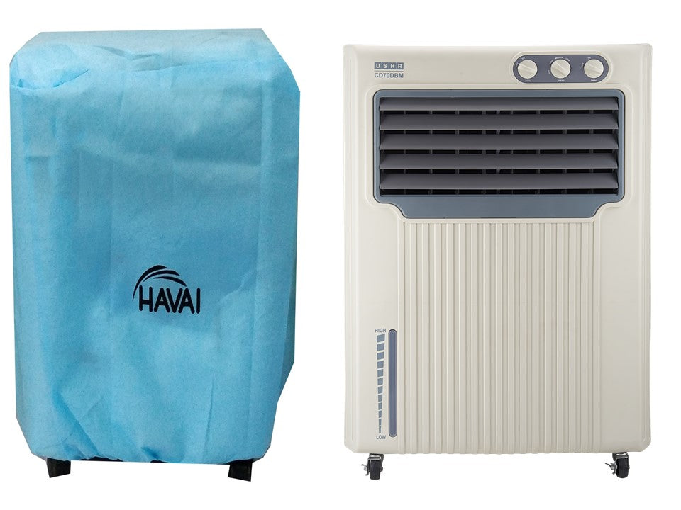 HAVAI Anti Bacterial Cover for USHA CD70DBM  Desert Cooler Water Resistant.Cover Size(LXBXH) cm: 71 x 43.5  X 101