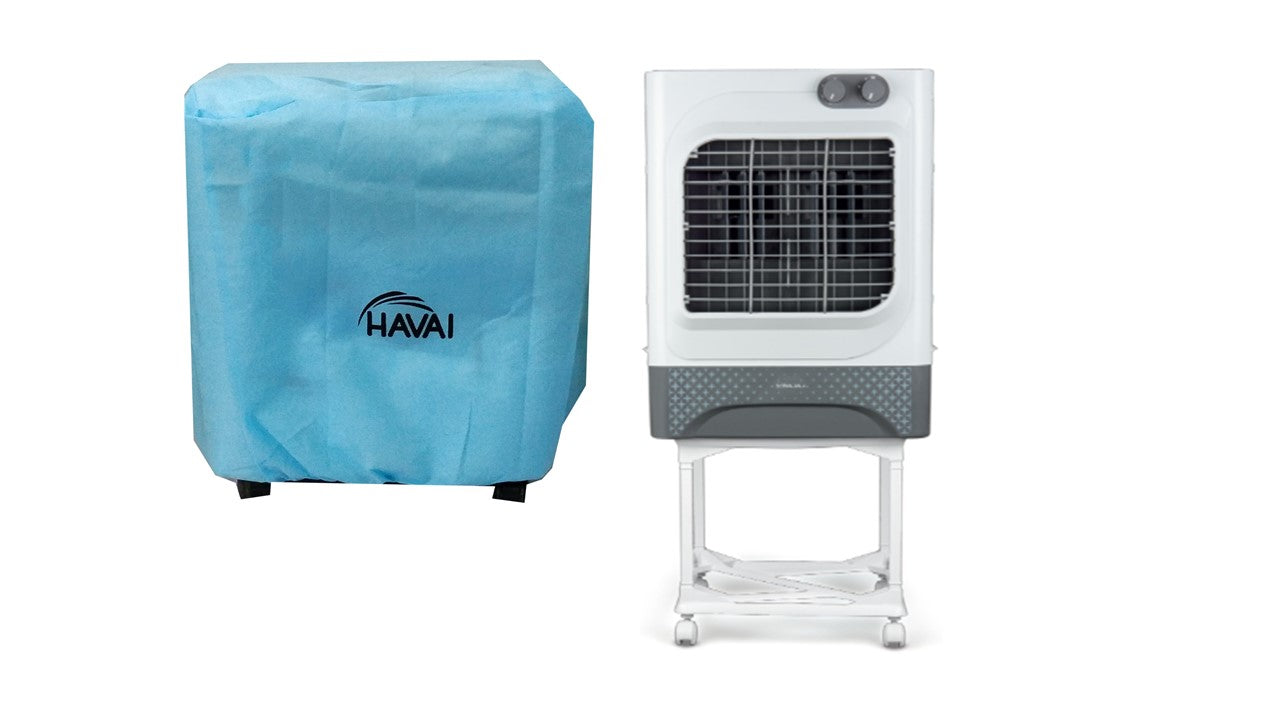 HAVAI Anti Bacterial Cover for Bajaj MDB60 Litre Window Cooler Water Resistant.Cover Size(LXBXH) cm: 67.5 x 69 x 100