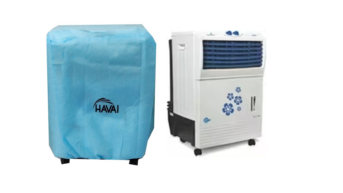HAVAI Anti Bacterial Cover for Kelvinator  Aura KPC 20A   Desert Cooler Water Resistant.Cover Size(LXBXH) cm: 44 X 42 X 60