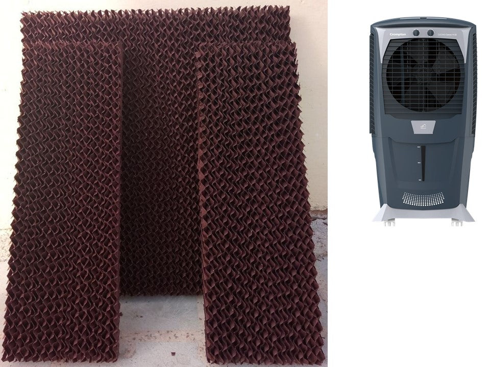HAVAI Honeycomb Pad - Set of 3 - for Crompton Ozone  classic H 55 Litre Desert Cooler