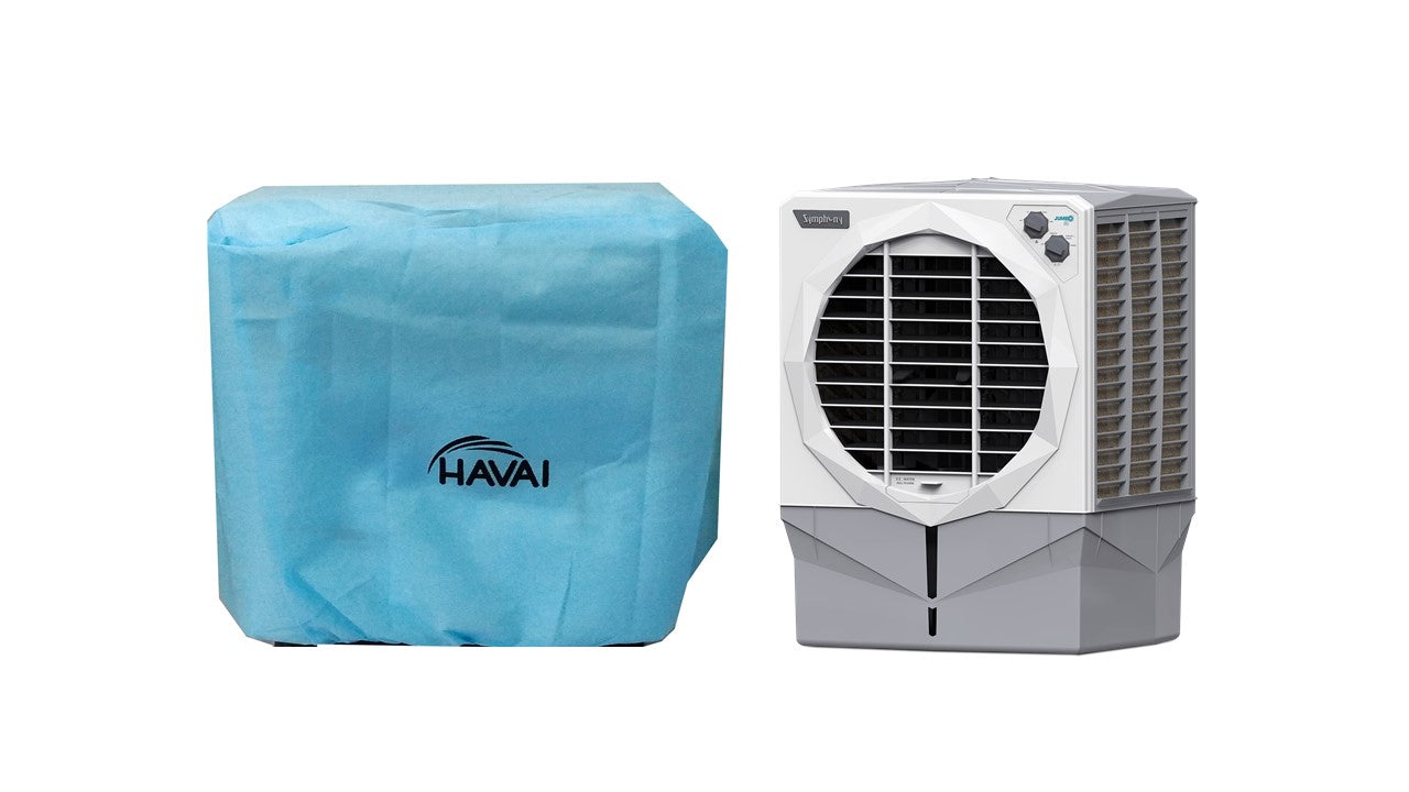 HAVAI Anti Bacterial Cover for Symphony Jumbo 45Litre Window Cooler Water Resistant Cover Size(LXBXH) cm: 44.6 x 53.9 x 72.1