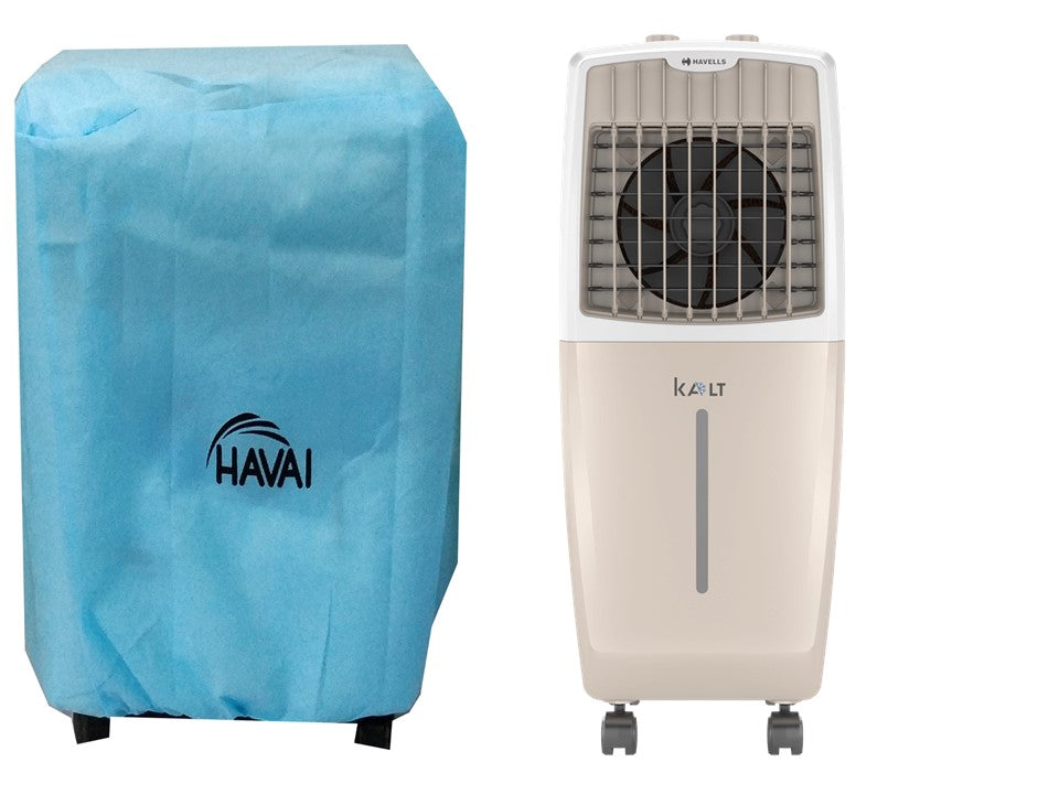 HAVAI Anti Bacterial Cover for Havells  Kalt  Personal Cooler Water Resistant.Cover Size(LXBXH) cm: 30 x 32.6 x 76.8