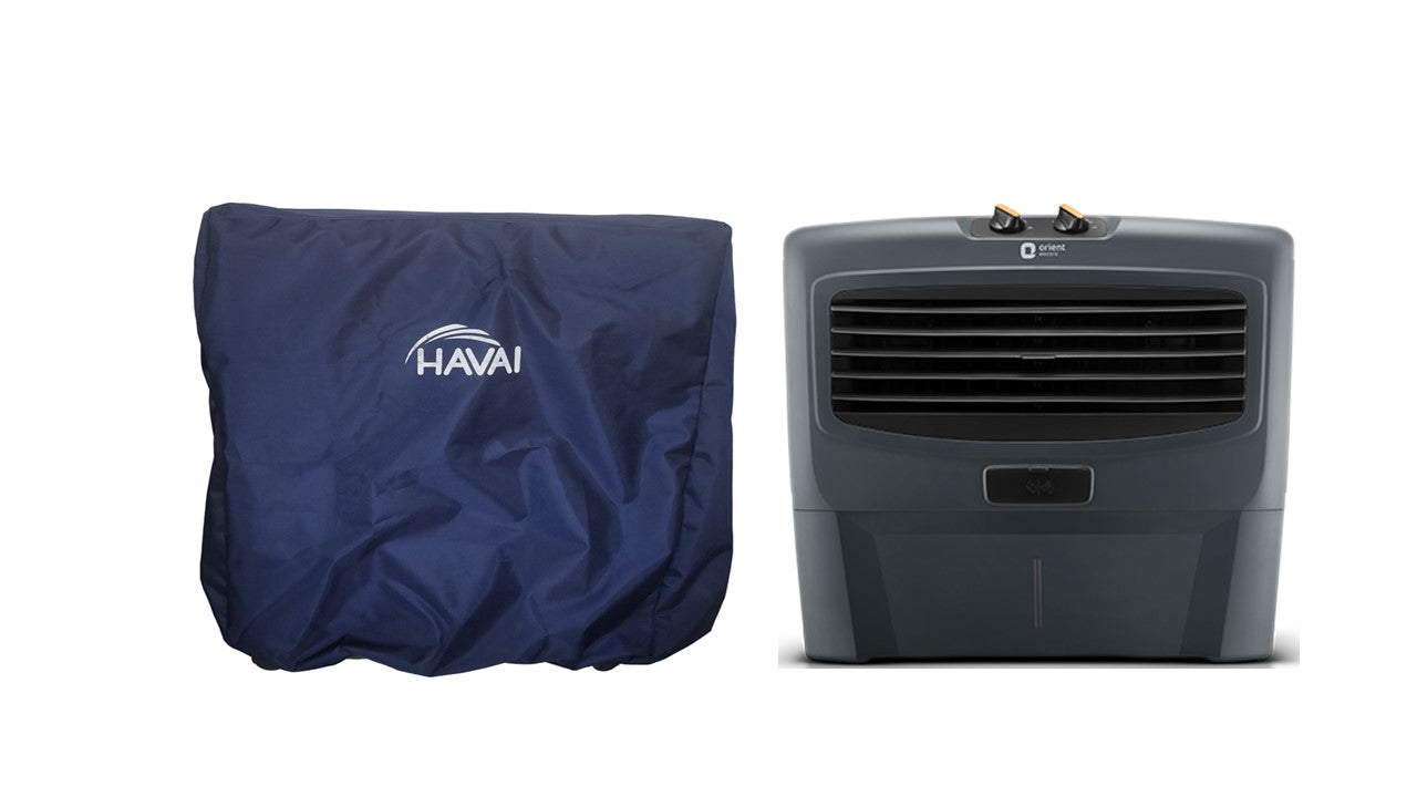 HAVAI Premium Cooler Cover for Orient  Magicool+ 55 Litre Window Cooler Water Resistant.Cover Size(LXBXH) cm: 65.1 X 54.9 X 58.3