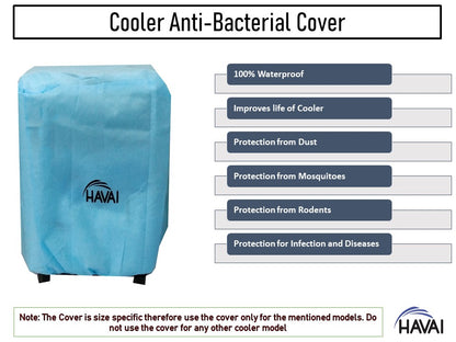 HAVAI Anti Bacterial Cover for Symphony Siesta 70  Litre Personal Cooler Water Resistant.Cover Size(LXBXH) cm: 50.5 x 61.8 x 111.5