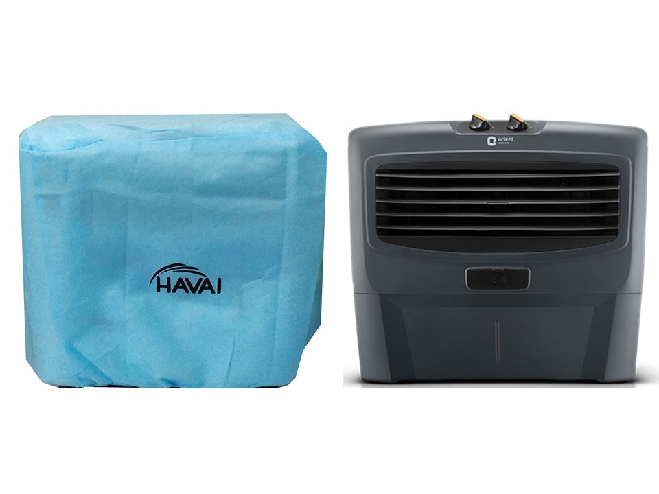 HAVAI Anti Bacterial Cover for Orient Magicool+ 55 Litre Window Cooler Water Resistant.Cover Size(LXBXH) cm: 65.1 X 54.9 X 58.3