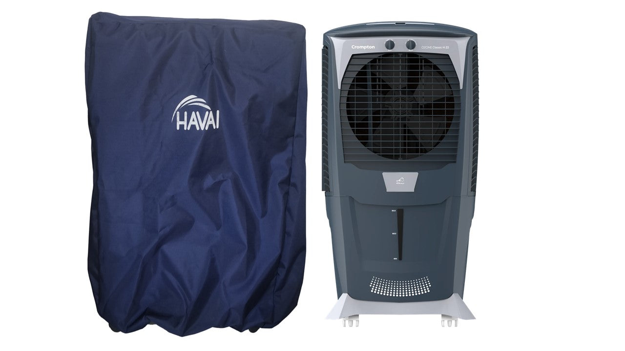 HAVAI Premium Cooler Cover for Crompton  Ozone Classic H 55 Litre Desert Cooler Water Resistant.Cover Size(LXBXH) cm: ‎60 x 41 x 121