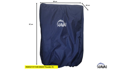 HAVAI Premium Cooler Cover for Orient  Thunder 70 Litre Desert Cooler Water Resistant.Cover Size(LXBXH) cm: 69 X 63 X 97