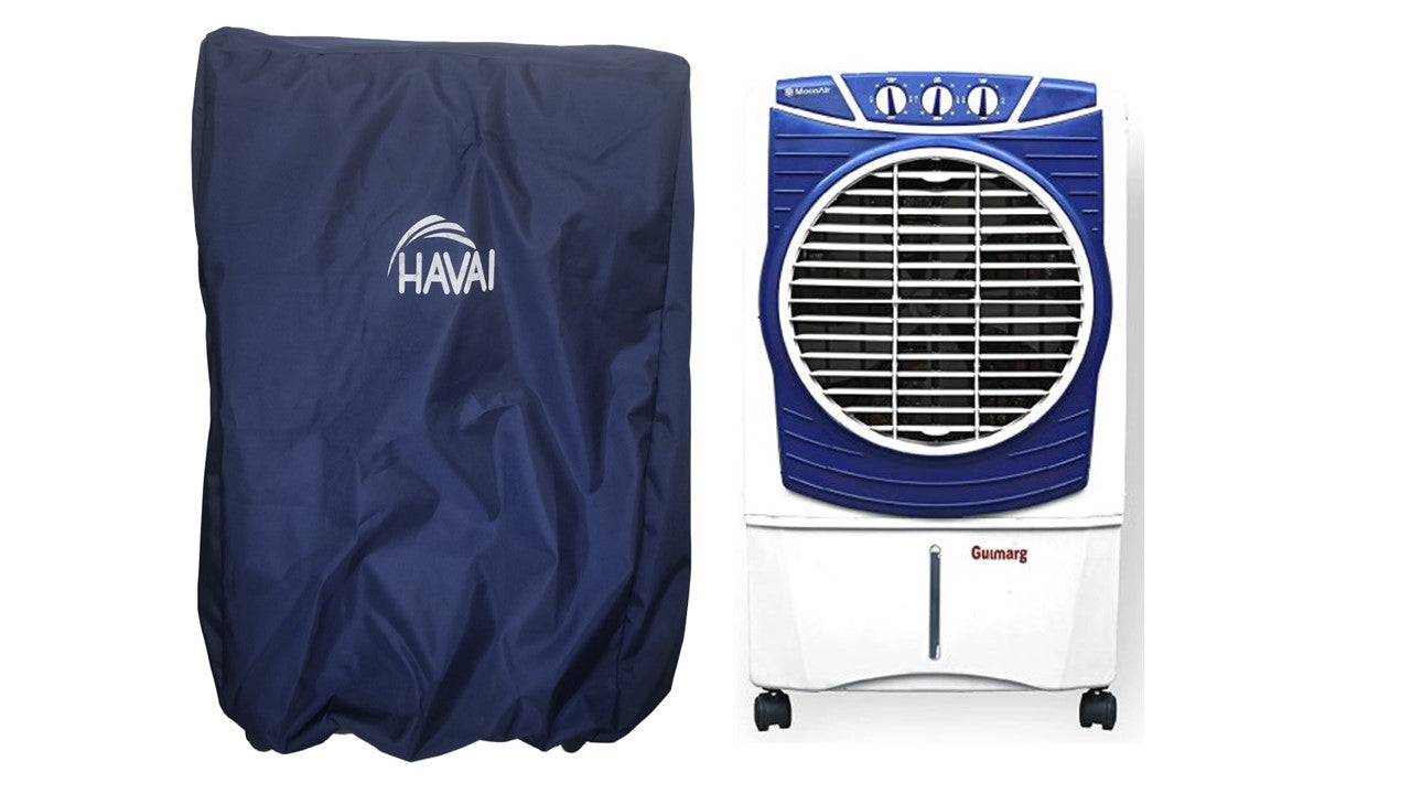 HAVAI Premium Cover for MOONAIR Gulmarg 65 L  Desert Cooler 100% Waterproof Cover Size(LXBXH) cm: 53.3 x 61 x 94