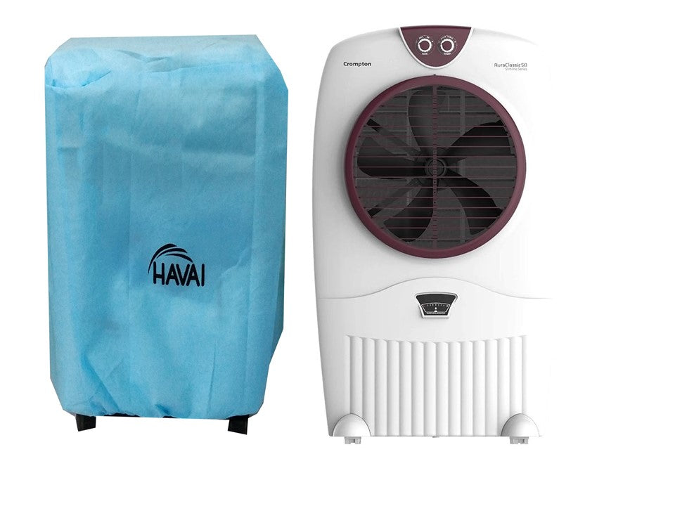 HAVAI Anti Bacterial Cover for Crompton Aura 50 Litre Desert Cooler Water Resistant.Cover Size(LXBXH) cm: 65 x 38  x 109