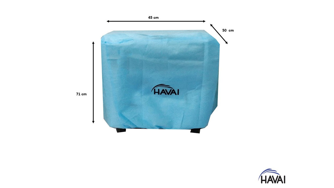 HAVAI Anti Bacterial Cover for Voltas Wind 52 ECO Litre Window Cooler Water Resistant.Cover Size(LXBXH) cm: ‎45 x 50  x 71