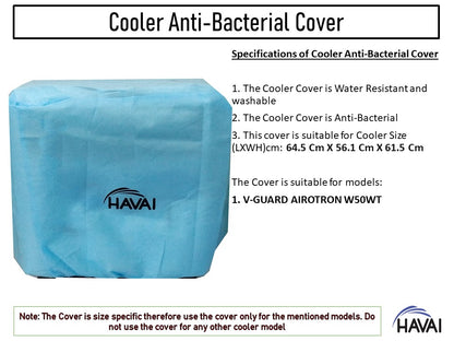 HAVAI Anti Bacterial Cover for V-Guard AIROTRON W50WT  Window Cooler Water Resistant.Cover Size(LXBXH) cm: 64.5 x 56.1 x 61.5