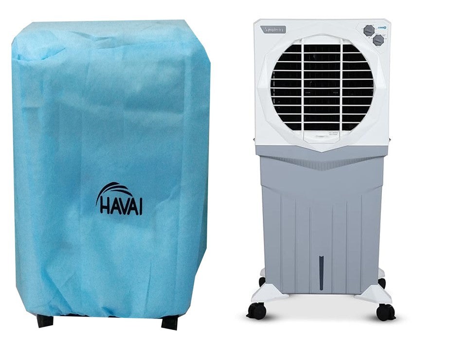 HAVAI Anti Bacterial Cover for Symphony Jumbo 95Litre Desert Cooler Water Resistant Cover Size(LXBXH) cm: 56 x 54 x 118