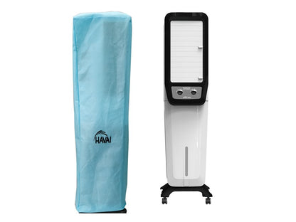 HAVAI Anti Bacterial Cover for Hindware EIFFEL NEO 58 Litre Tower Cooler Water Resistant.Cover Size(LXBXH) cm: 39.5 X 39.5 X 136.5