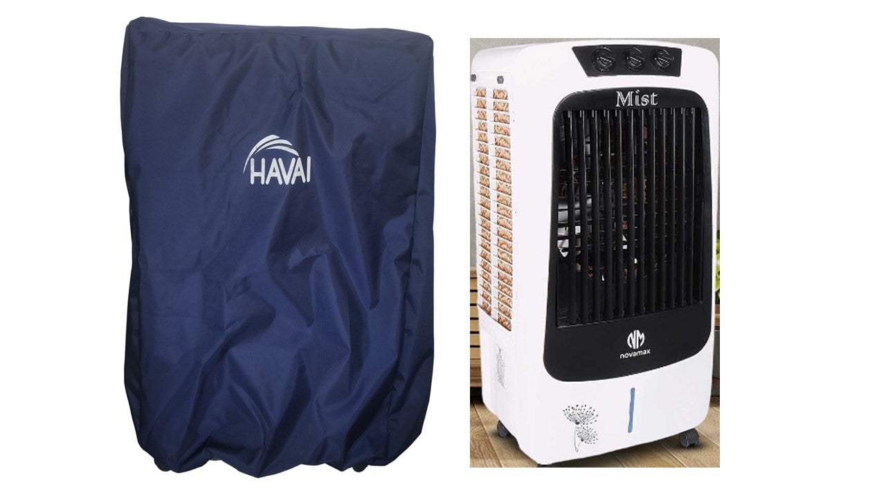 HAVAI Premium Cover for NOVAMAX Mist 75 L Desert Cooler 100% Waterproof Cover Size(LXBXH) cm: 47 x 64 x 116