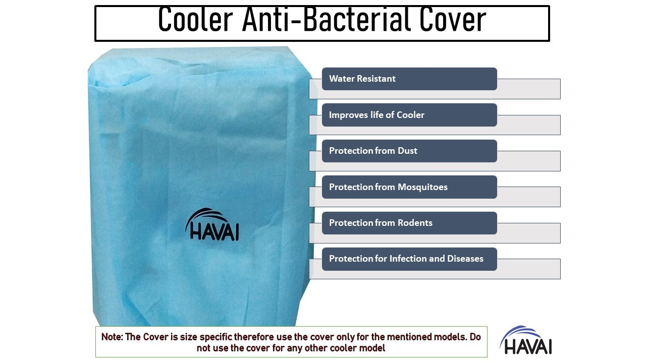 HAVAI Anti Bacterial Cover for Candes Elegant 12Litre Personal Cooler Water Resistant.Cover Size(LXBXH) cm: 32 x 33 x 67