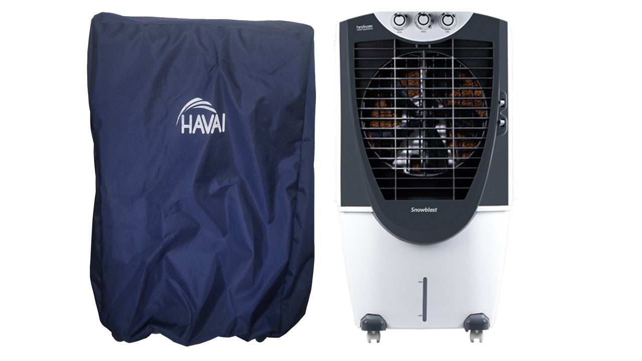 HAVAI Premium Cooler Cover for HINDWARE SNOWBLAST 100Litre Desert Cooler Water Resistant.Cover Size(LXBXH) cm: 70x46x128