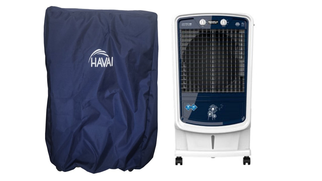 HAVAI Premium Cover for MAHARAJA Air Pro 60 Litre Desert Cooler 100% Waterproof Cover Size(LXBXH) cm: 64.5 x 44 x 110