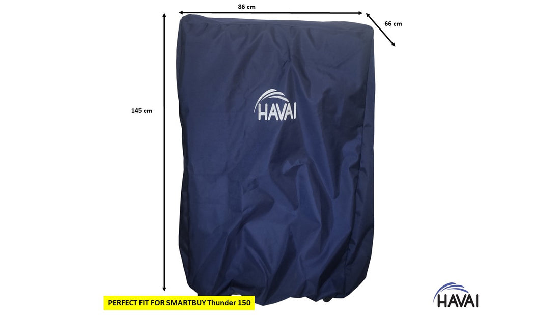 HAVAI Premium Cooler Cover for SMARTBUY Thunder 150Litre Desert Cooler Water Resistant.Cover Size(LXBXH) cm:  86 x 66  x 145
