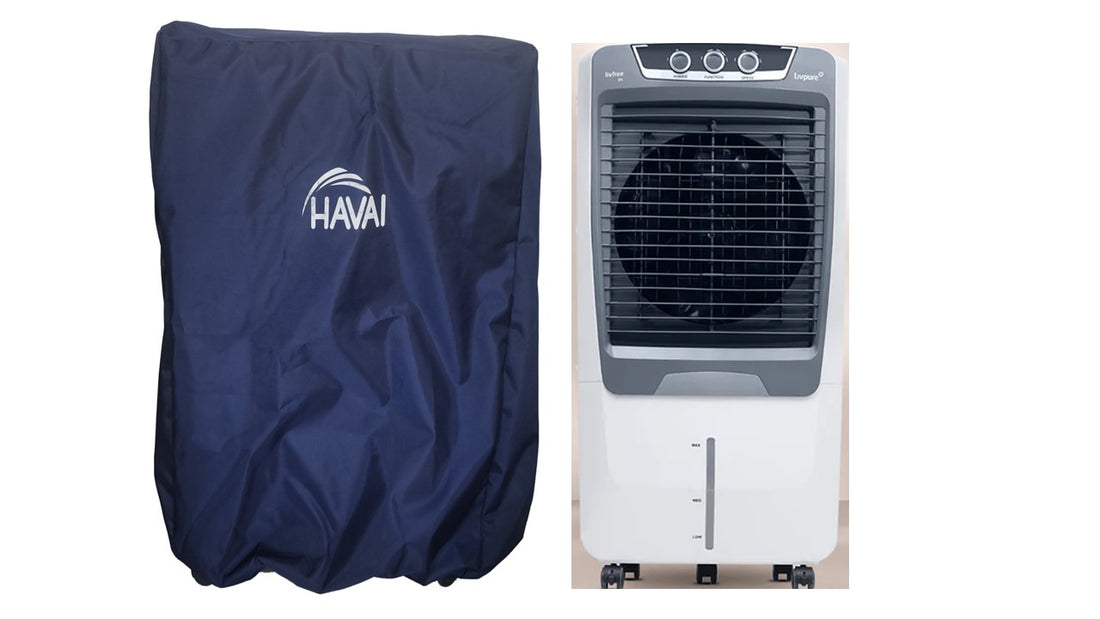 HAVAI Premium Cover for LIVPURE Livfree Desert Cooler 100% Waterproof Cover Size(LXBXH) cm: 47 x 62 x 112.5