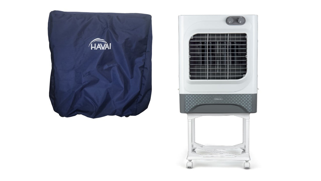 HAVAI Premium Cover for  BAJAJ MDB60 Litre Window  Cooler 100% Waterproof Cover Size(LXBXH) cm: 67.5 x 69 x 100