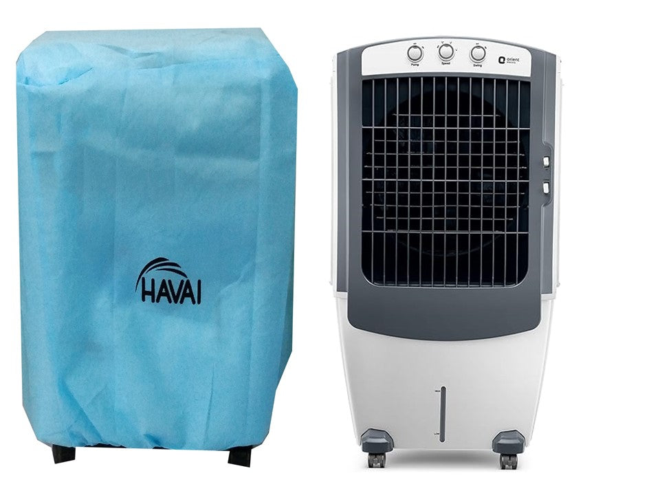 HAVAI Anti Bacterial Cover for Orient  Superchill 100  Litre Desert Cooler Water Resistant.Cover Size(LXBXH) cm: 45 x 70 x 127