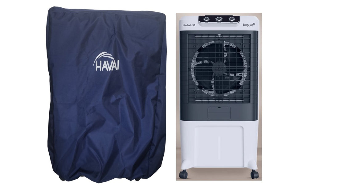 HAVAI Premium Cover for LIVPURE Livsleek Desert Cooler 100% Waterproof Cover Size(LXBXH) cm: 42 x 60 x 115.5