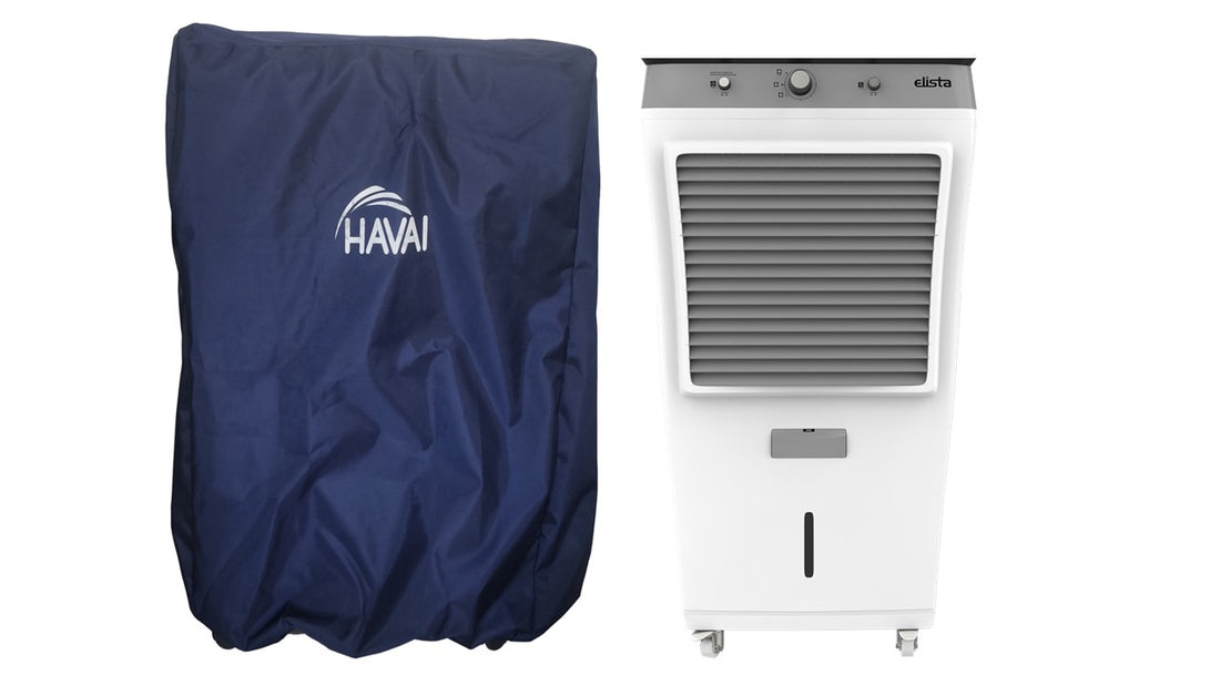 HAVAI Premium Cover for ELISTA SNOW MONK - 90 DC Desert Cooler 100% Waterproof Cover Size(LXBXH) cm: 64.5 x 45 x 126