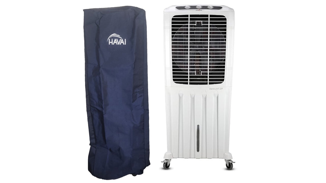 HAVAI Premium Cover for  KENSTAR Snowcool HC 120 Litre Tower Cooler 100% Waterproof Cover Size(LXBXH) cm:44 x 63 x 150