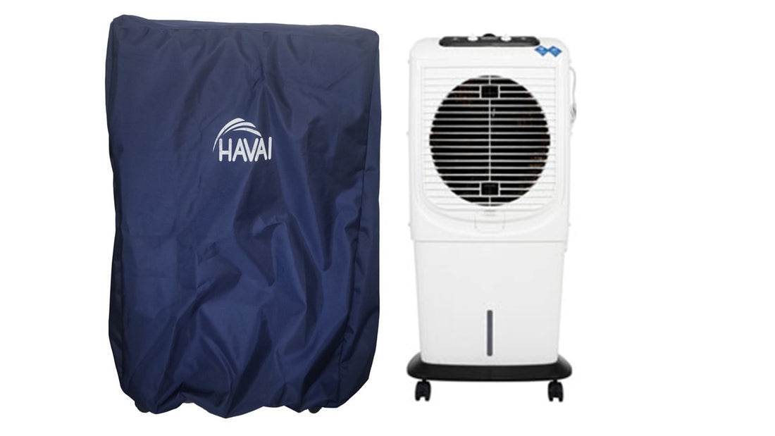 HAVAI Premium Cover for MAHARAJA Glacio Prime 65 Litre Desert Cooler 100% Waterproof Cover Size(LXBXH) cm: 60.2 X 45 X 124.5