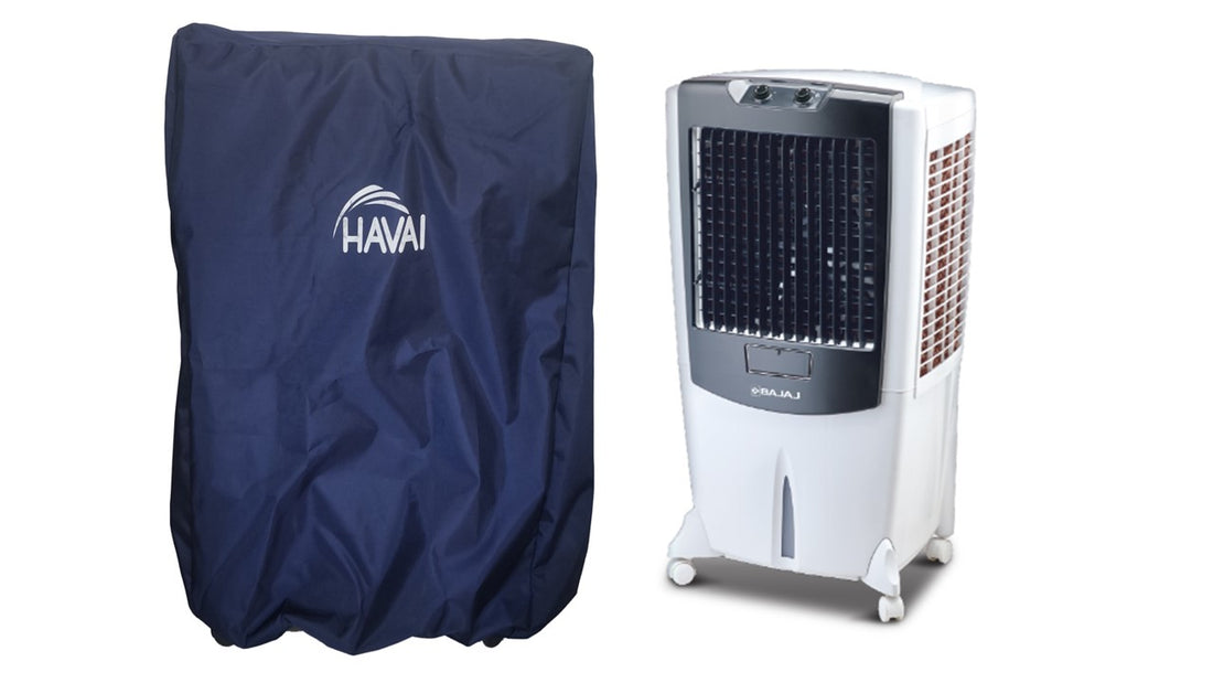 HAVAI Premium Cover for  BAJAJ DMH 60  Litre Desert  Cooler 100% Waterproof Cover Size(LXBXH) cm: 63.5 x 35 x 95