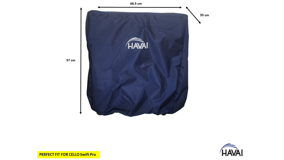 HAVAI Premium Cover for CELLO Swift Pro Window Cooler 100% Waterproof Cover Size(LXBXH) cm: ‎66.5 x 55 x 57