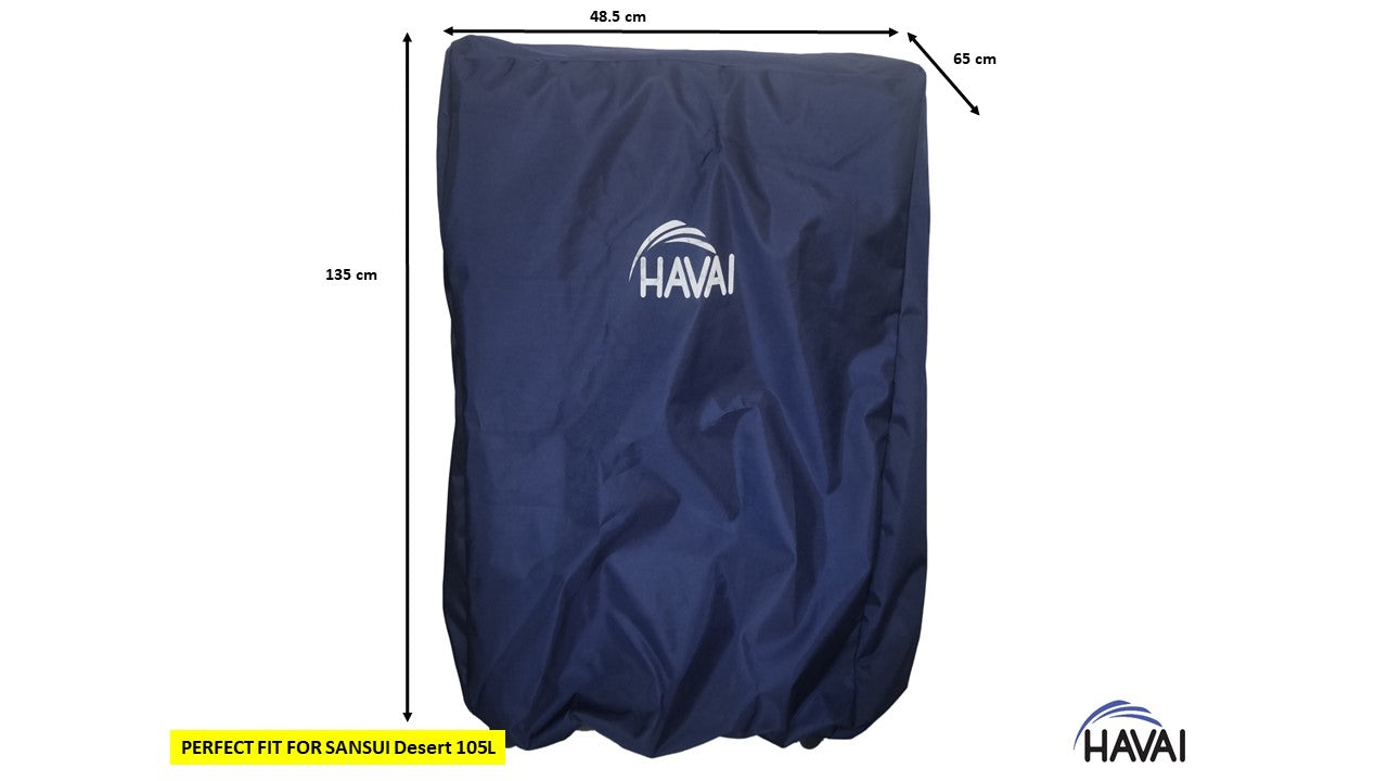 HAVAI Premium Cover for  Sansui Desert 105Litre Desert Cooler 100% Waterproof Cover Size(LXBXH) cm: 48.5 x 65 x 135