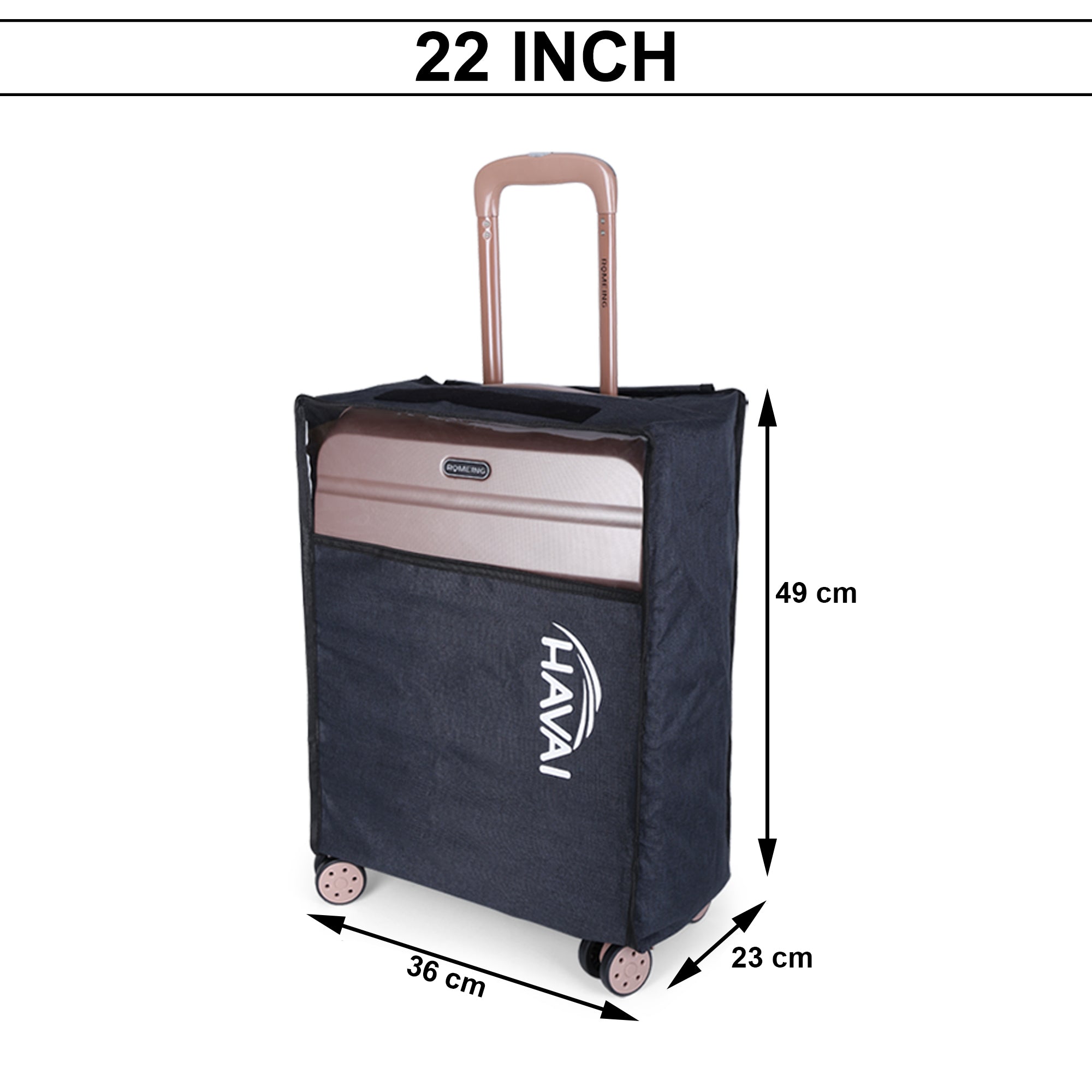 Buy ROMEING Milano Laptop Roller Case 8 Wheels Trolley Bag Cabin Luggage -  17 inch(Black) Online at desertcartINDIA